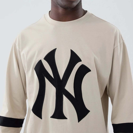 New Era Ανδρική μακρυμάνικη μπλούζα New York Yankees MLB Oversized Long Sleeve T-Shirt